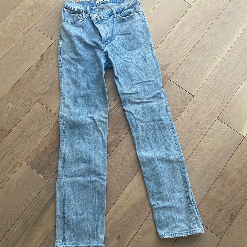Abercrombie ‘90s straight leg high rise denim
